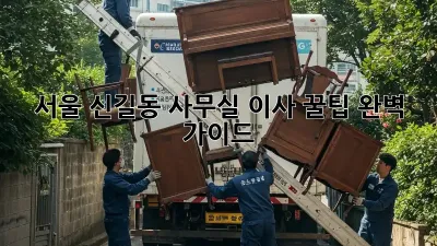 서울 신길동 사무실 이사 꿀팁: 완벽 가이드